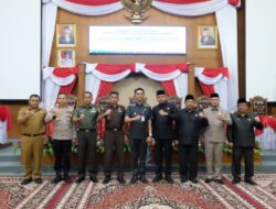 Rapat Paripurna DPRD Muaro Jambi rancangan APBD (KUPA) dan (PPAS) tahun anggaran 2023.