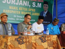 Wakil Ketua DPRD Muaro Jambi Minta Dinas PUPR Prioritaskan Pembangunan Jalan Dua Desa di Sekernan