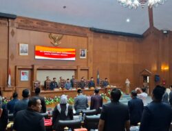 Ketua DPRD Aidi Hatta Pimpin Paripurna Ranperda RTRW Muaro Jambi Tahun 2024- 2044