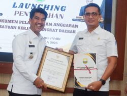 Pj Bupati Raden Najmi Launcing DPA SKPD Muaro Jambi 2025