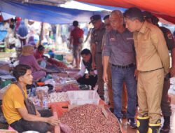 Hari Pertama Kerja, Wakil Bupati Jun Mahir Sidak ke Pasar Sengeti dan Dinsos PPPA