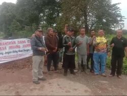 Ketua DPRD Aidi Hatta Turun Tangan Mengatasi Komplik Antara Desa Muaro Jambi dengan PT SAP Minyak Kelapa Sawit