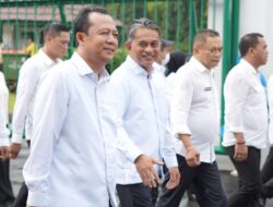 Bupati Muaro Jambi Terpilih BBS – JUN H. Mahir Ikuti Gladi Bersih Pelantikan Serentak Kepala Daerah di Monas Jakarta.