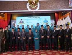 Gubernur Jambi Lantik Bunda PAUD, Ketua TP PKK, Ketua Tim Posyandu, dan Ketua Dekranasda Kabupaten/Kota