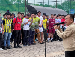 Al Haris Buka Pertandingan Mini Soccer Gubernur Cup 2025