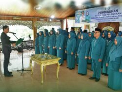 Bupati batanghari Fadhil Arief Lantik dan Kukuhkan Pengurus TP-PKK dan Posyandu Batanghari