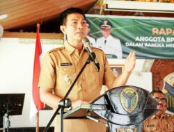 Bupati Batanghari Mhd Fadhil Arief Membuka rakor BPD se-kabupaten