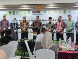 Rakor Bersama KPK RI, Bupati BBS Dukung Penuh Pemberantasan Korupsi