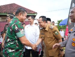 Bupati BBS Apresiasi Program Air Bersih TNI Manunggal Angkatan Darat