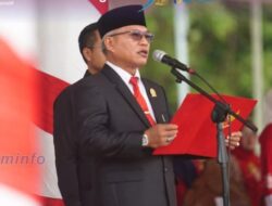 Ketua DPRD Pembaca Teks Proklamasi pada Upacara HUT RI ke – 80