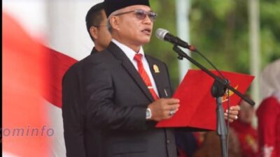 Ketua DPRD Pembaca Teks Proklamasi pada Upacara HUT RI ke – 80