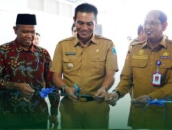 Resmikan SPPG di Muara Bulian, Bupati Fadhil Arief Tegaskan Bahan Pangan Harus Dari Bahan Yang Sehat dan Baik.