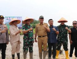 Bupati Batang Hari Berpartisipasi dalam Gerakan Tanam Padi Serentak ,MFA Sebut ini bentuk nyata jaga ketahanan pangan