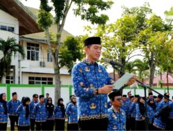 Bupati Fadhil Arief Pimpin Upacara Peringatan Hari Kesehatan Nasional ke 61