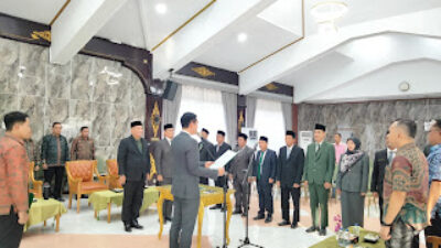 Bupati Batang Hari MFA Lantik pejabat eselon II-IV