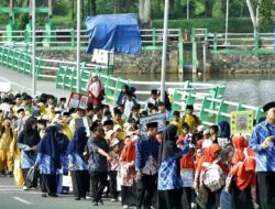 Sekda Batang Hari Mula P Rambe Pimpin Pawai Tarhib Ramadhan 1447 H