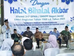Hadiri Halal bihalal Alumni SPP-SPMA/SMKPP ,Wabup Bakhtiar Dorong Ketahanan Pangan