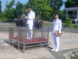 Pimpin Upacara Hari Otda Ke – XXX , Wakil Bupati Jun Mahir Ajak ASN Perkuat Tata Kelola Pemerintahan