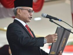 Ketua DPRD Muaro Jambi Bacakan Teks Proklamasi pada HUT ke-81 Kemerdekaan RI